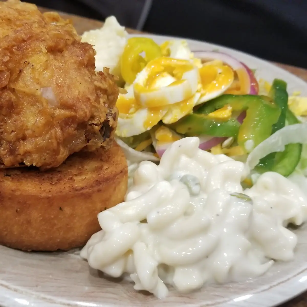 Fried Chicken Texas Toast