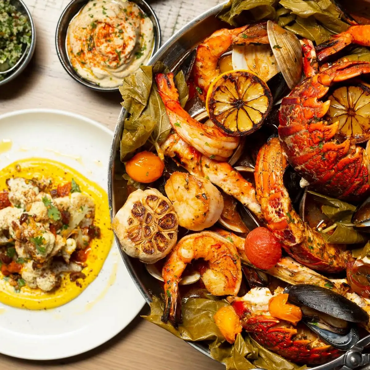 Open Fire Roasted Shellfish Platter