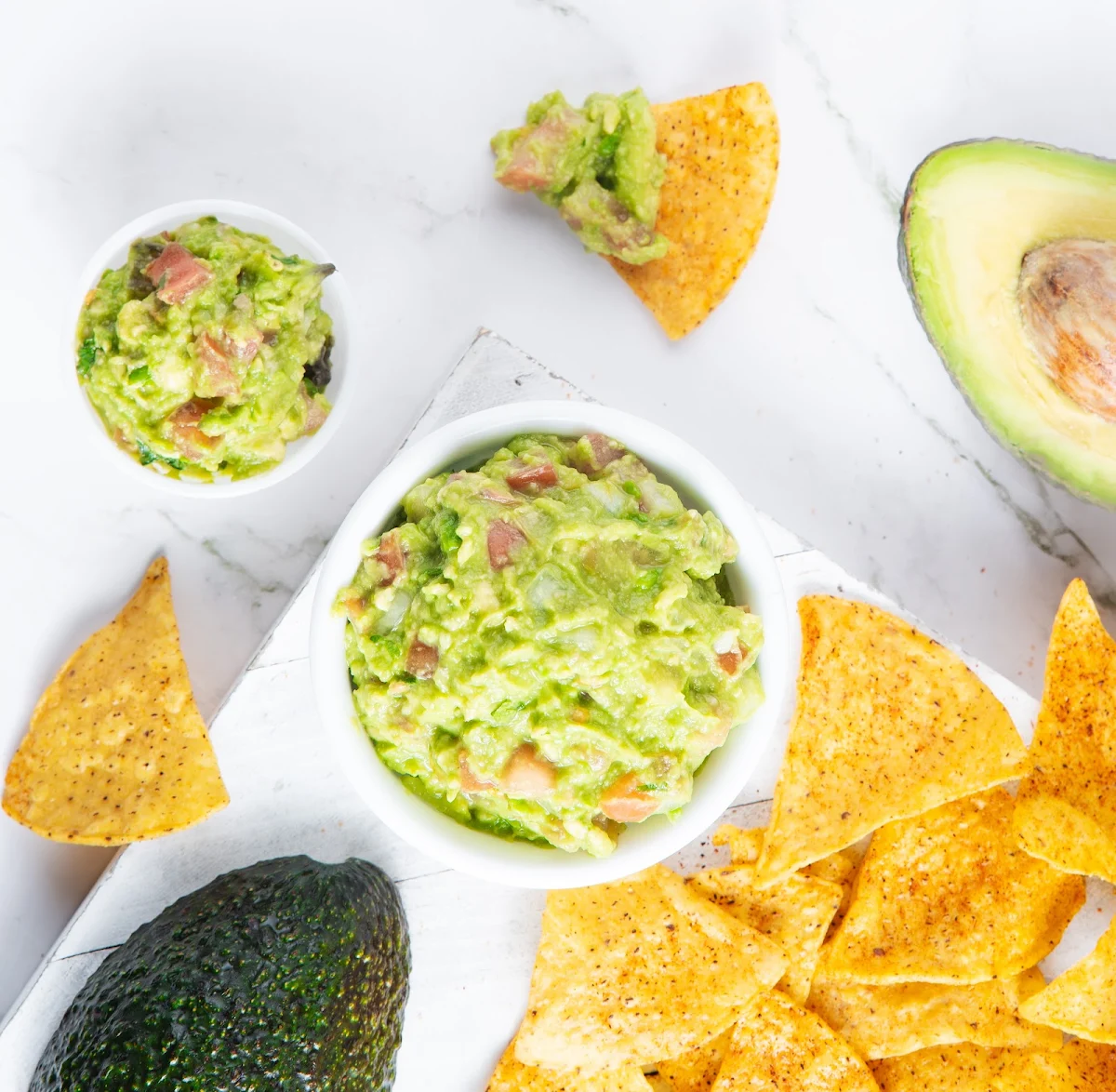 Chips Salsa and Guacamole