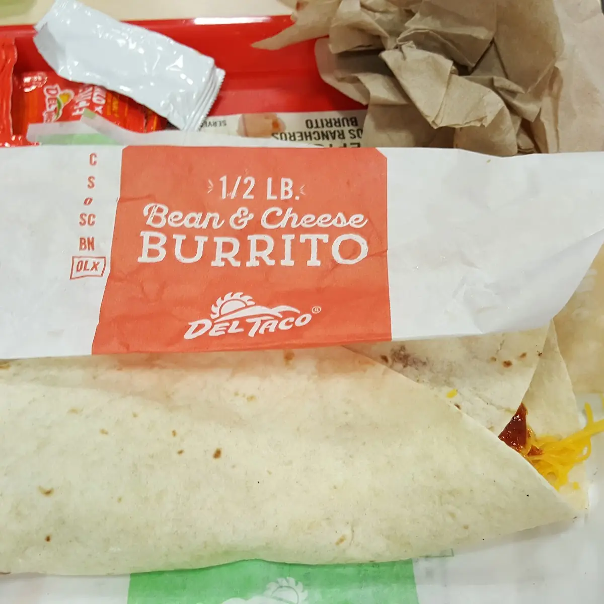 Bean Burrito with Cheese