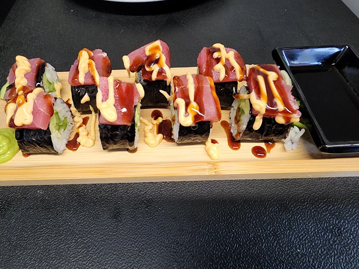 Deconstructed Tuna Roll