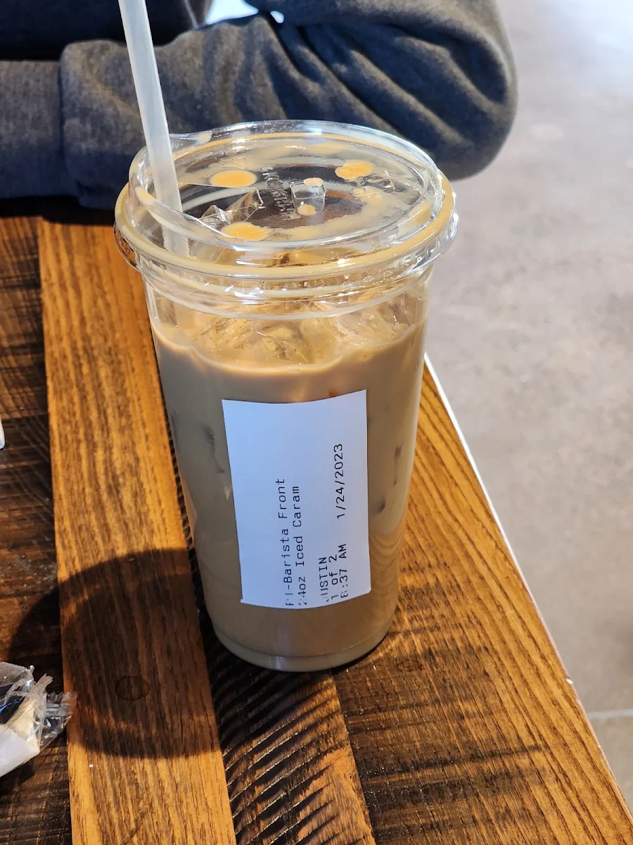 Iced Caramel Latte