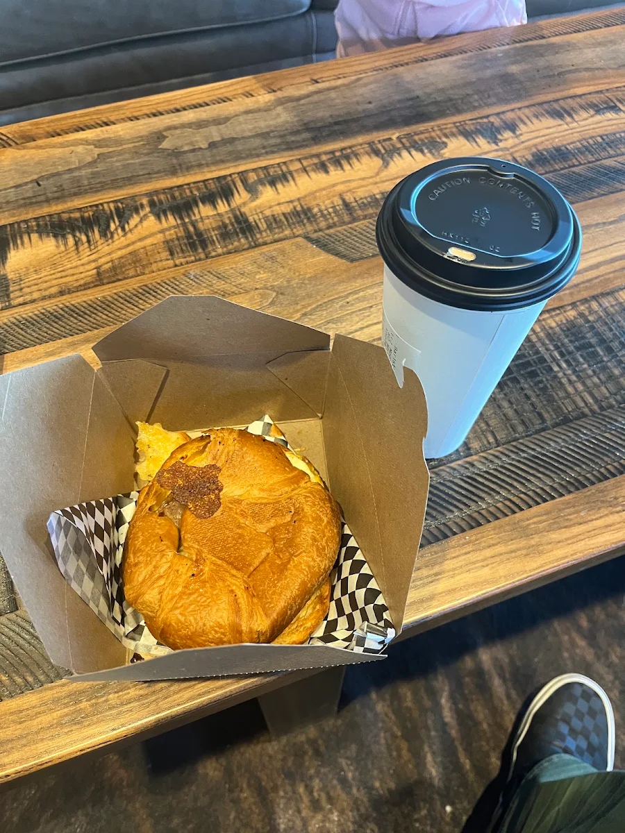 Sausage Egg and Cheese Croissant