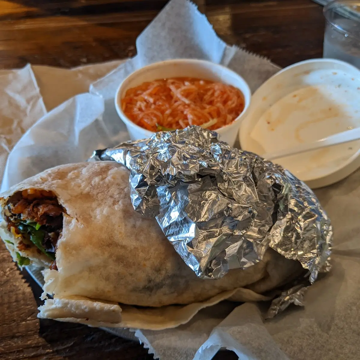 Chicken Burrito with Double Meat