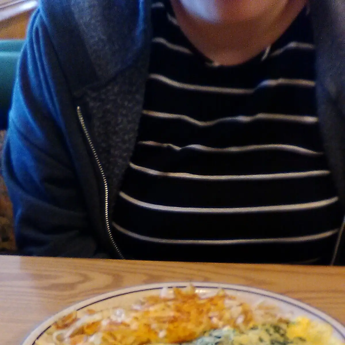 Mediterranean Omelette w Hash Browns