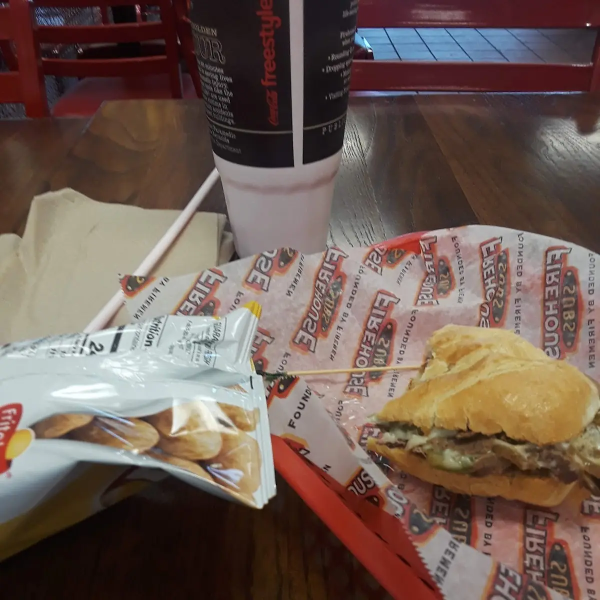 Firehouse Steak and Cheese Sub