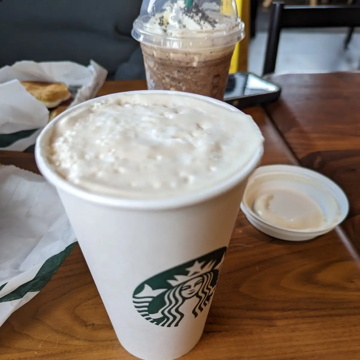 Coffee with with Vanilla Cold Foam with Cream