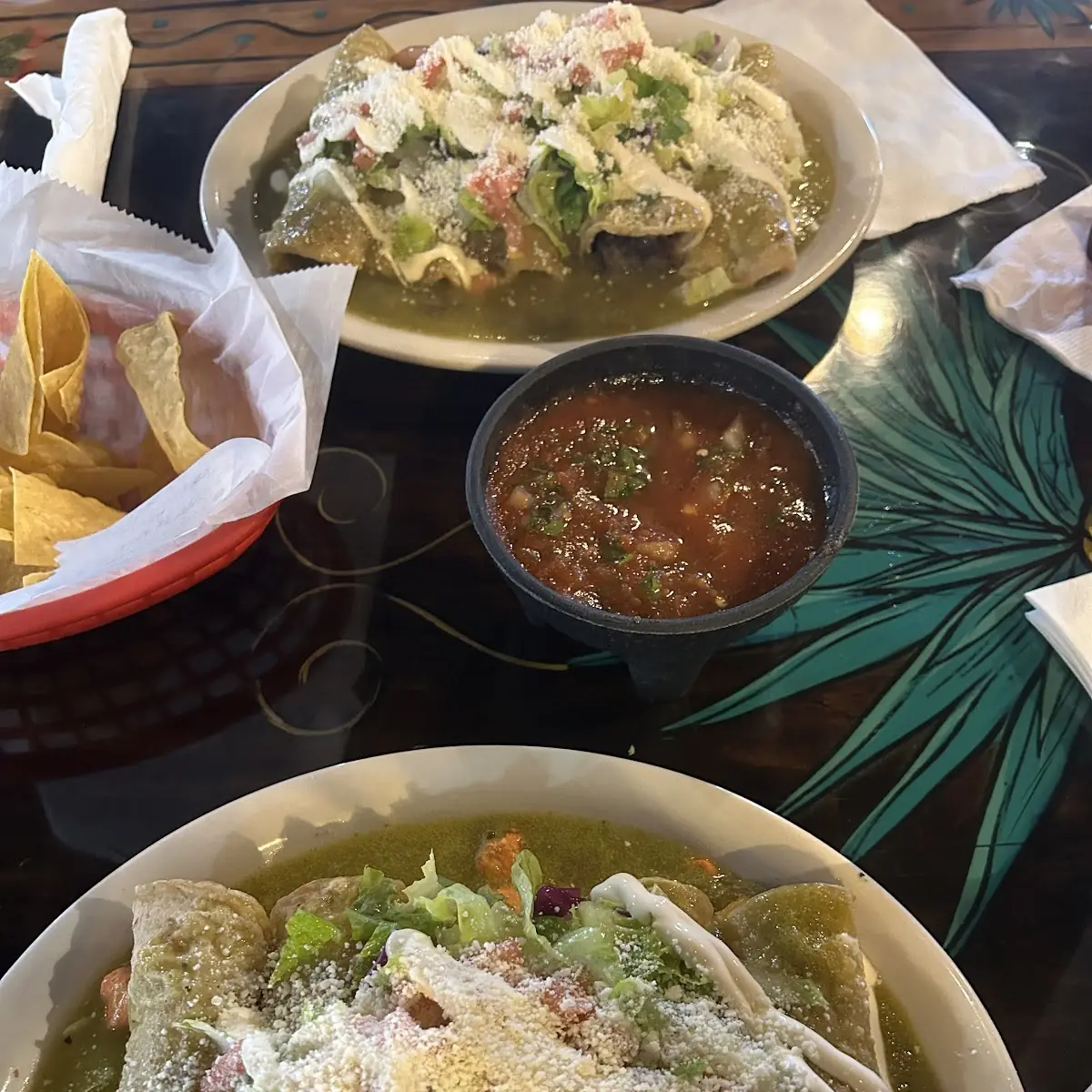 Enchiladas Verdes
