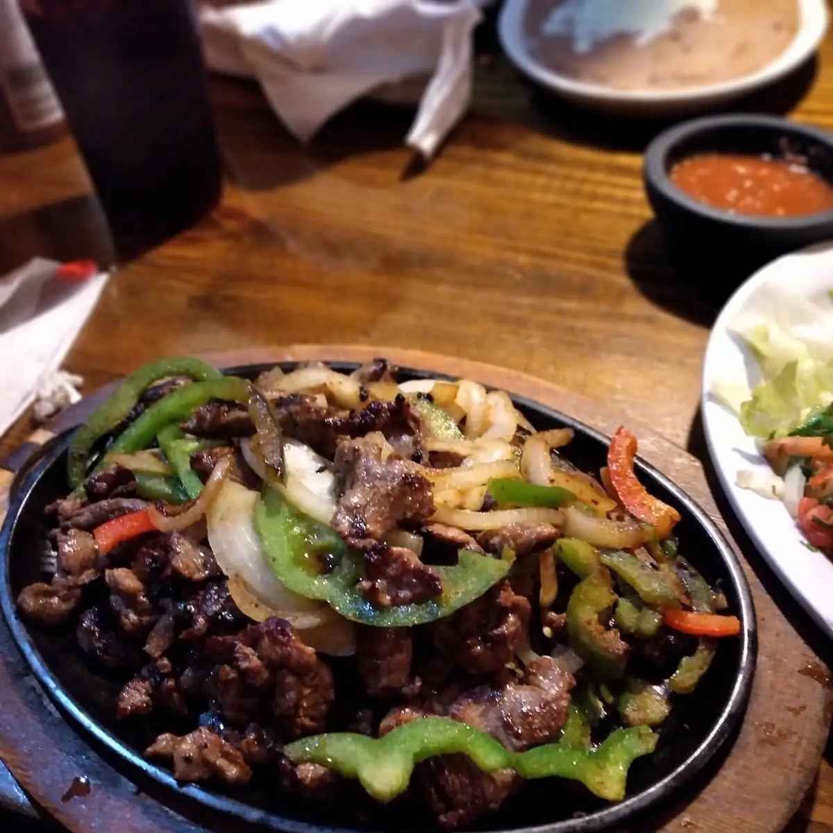 Steak Fajitas De Res