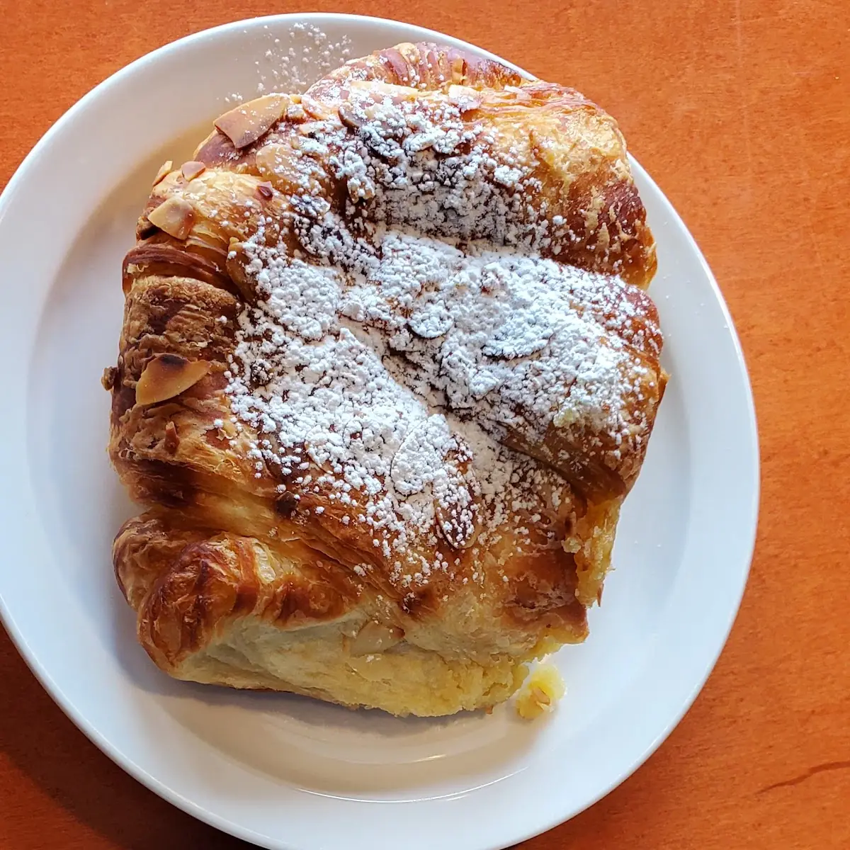Almond Croissant Cappuccino