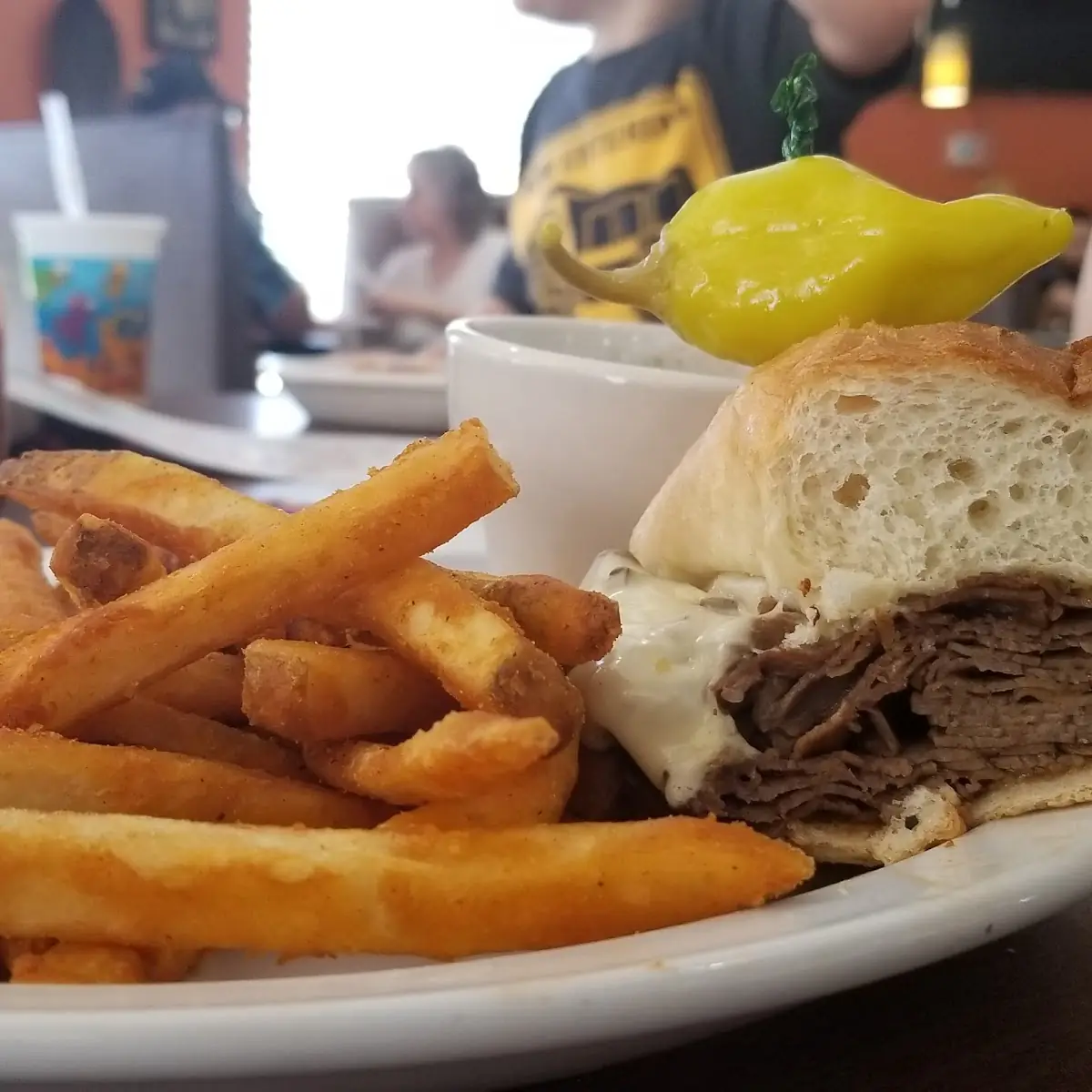 French Dip and Swiss