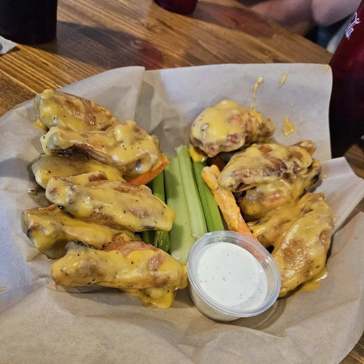 Garlic Parm Wings