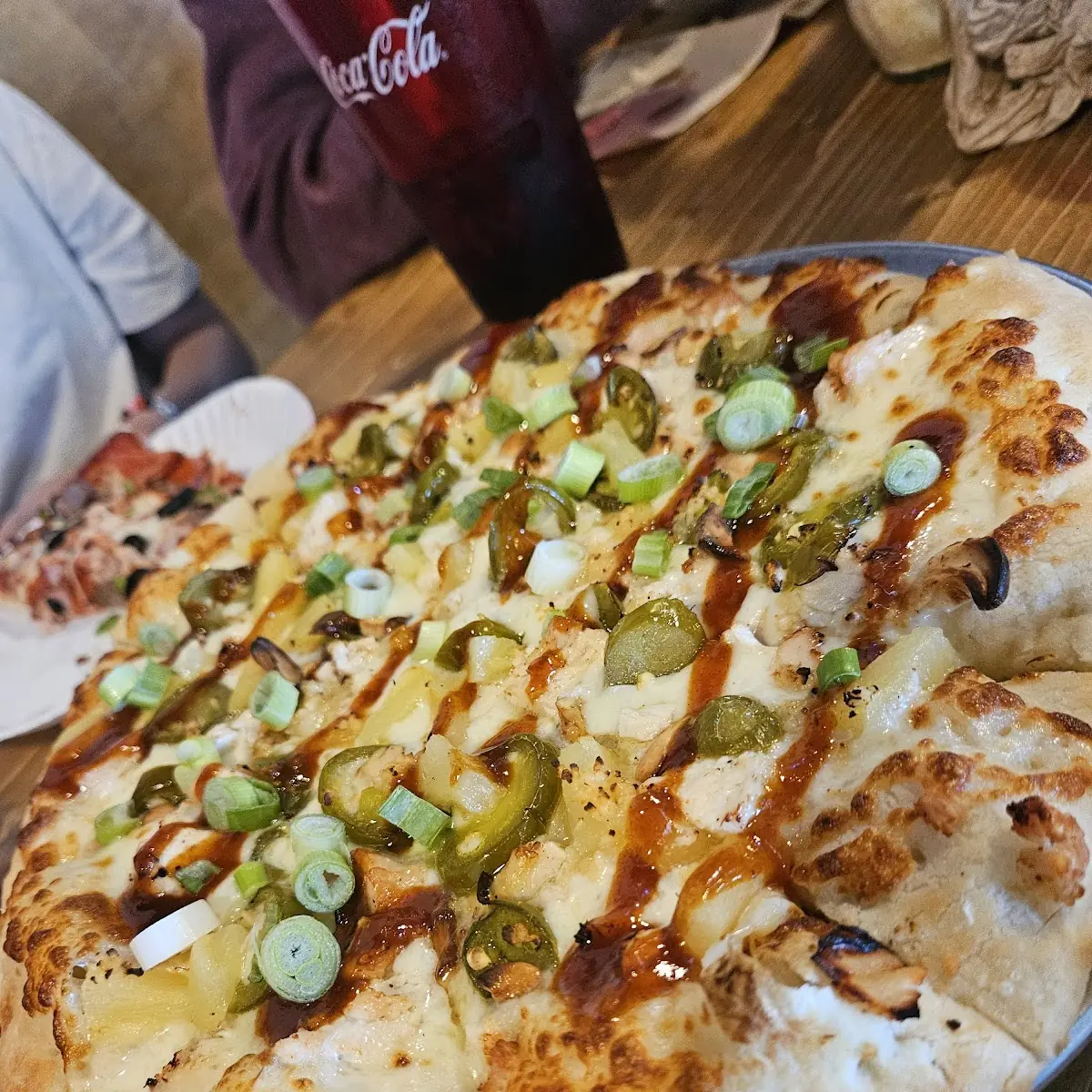 Thai BBQ Chicken Pizza