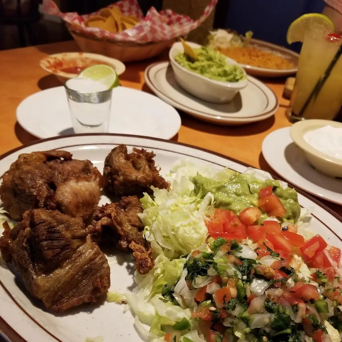 Cena De Carnitas Pork Dinner