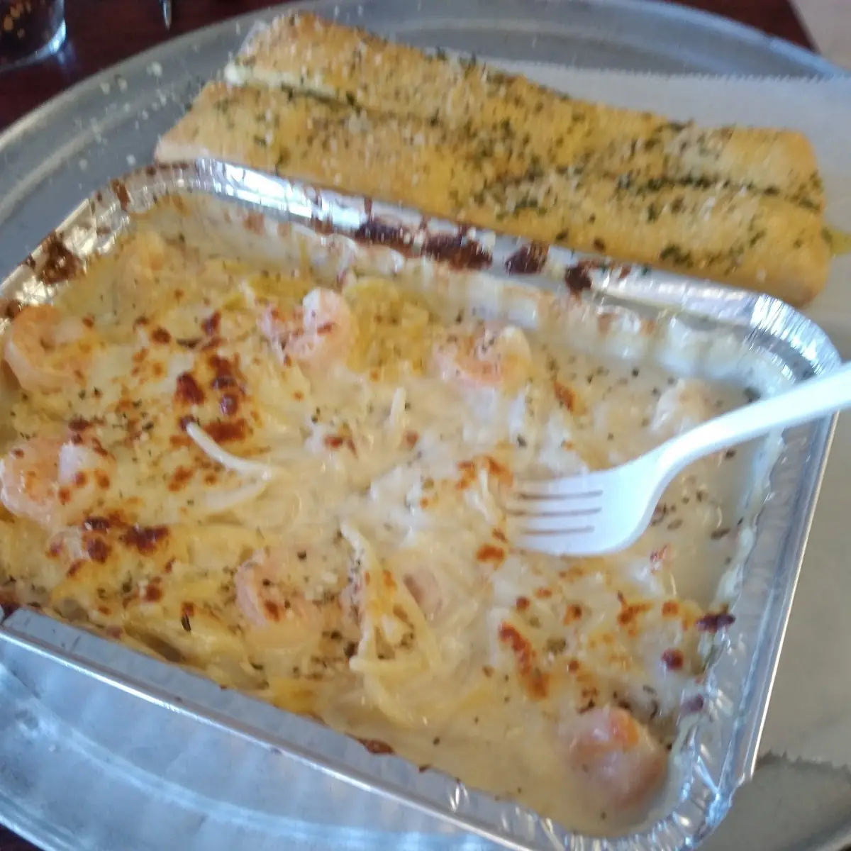Shrimp Fettuccine Alfredo