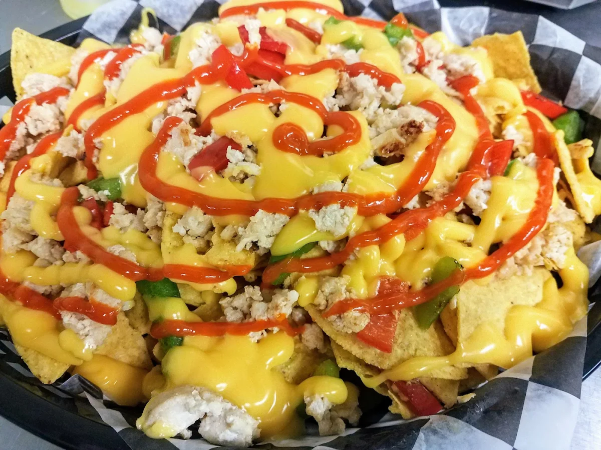Buffalo Chicken Nachos
