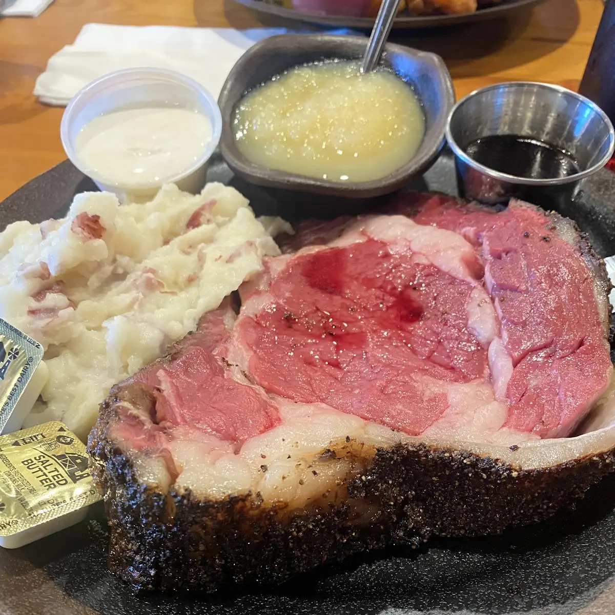 Thick Cut Prime Rib Medium Rare