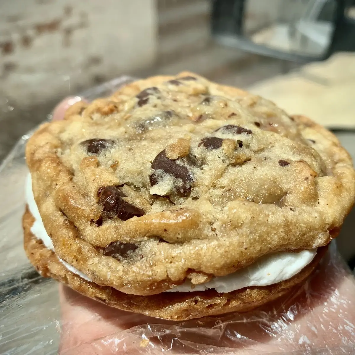 Stuffed Chocolate Chip Cookie