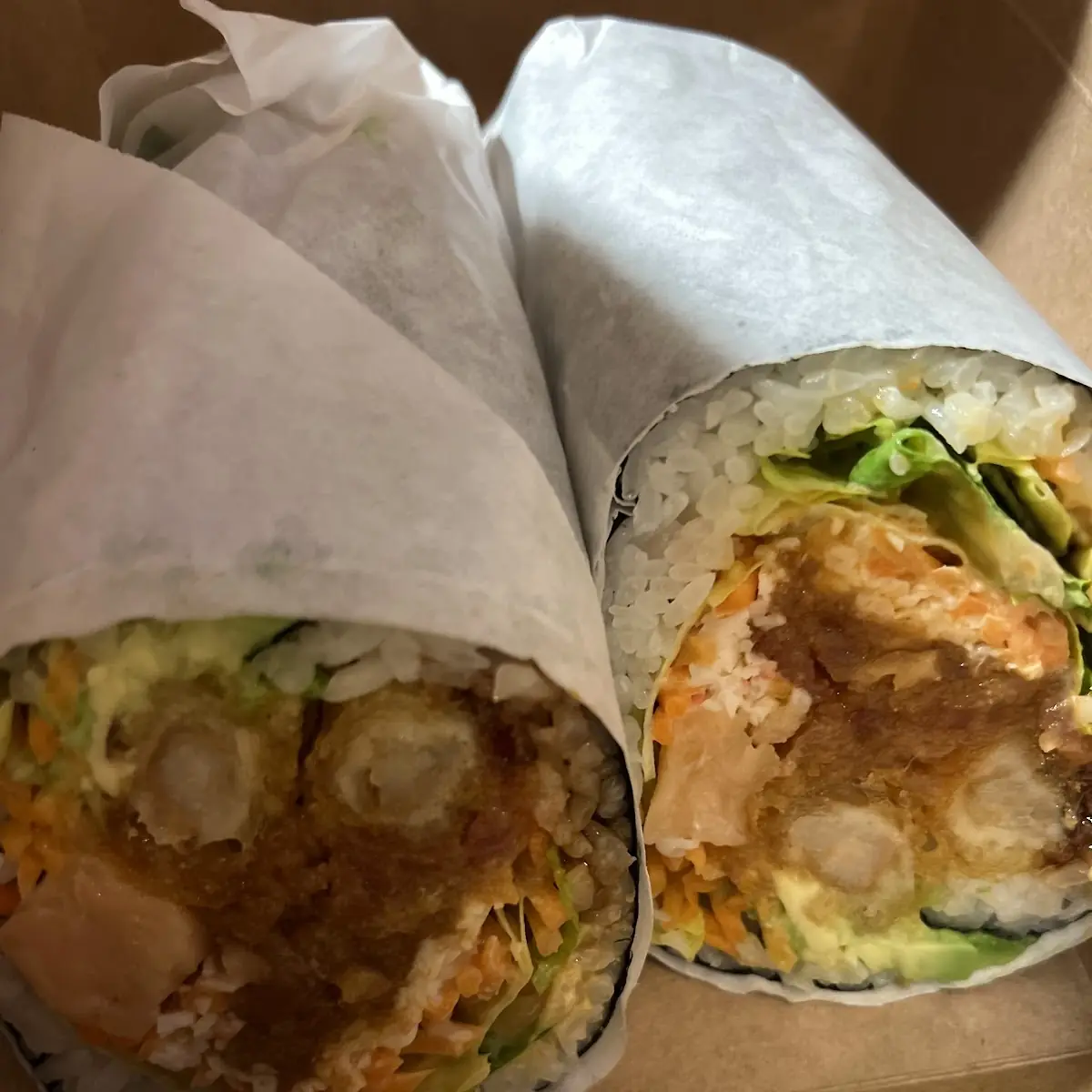 Shrimp Tempura Burrito