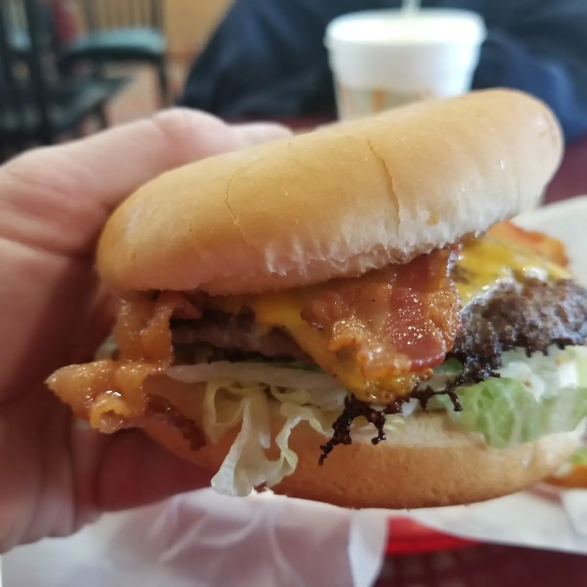 Bacon Cheese Burger Combo