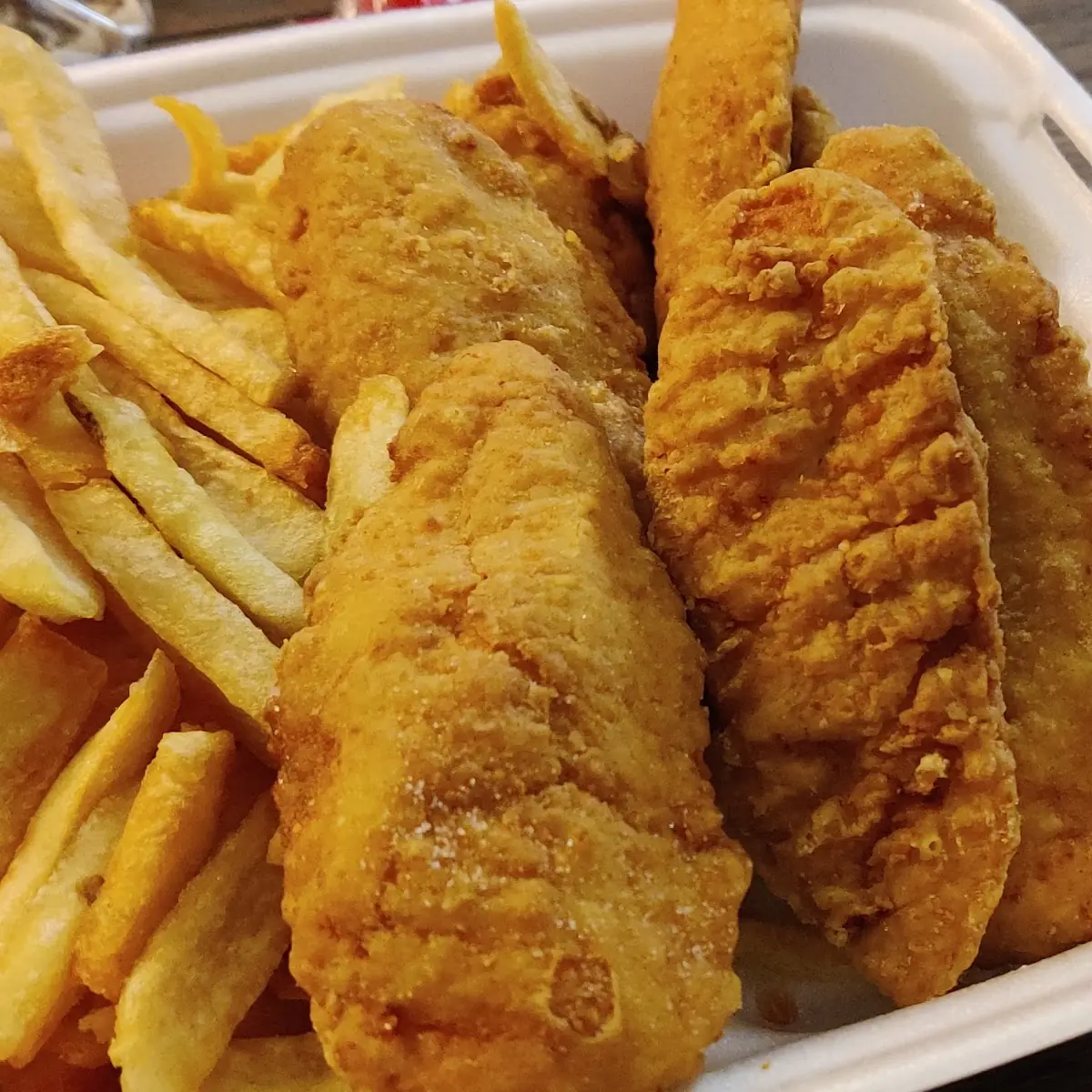 Chicken Strips with Fries