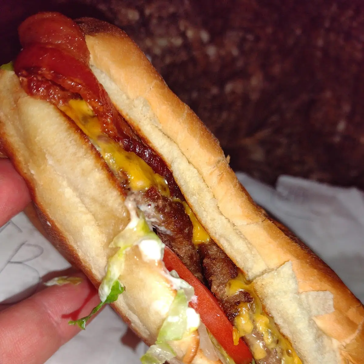 Double Bacon Burger
