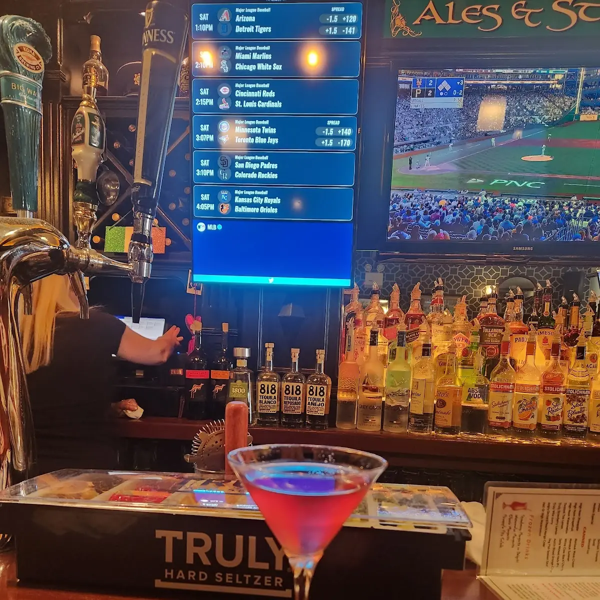 Pineapple Upside Down Martini