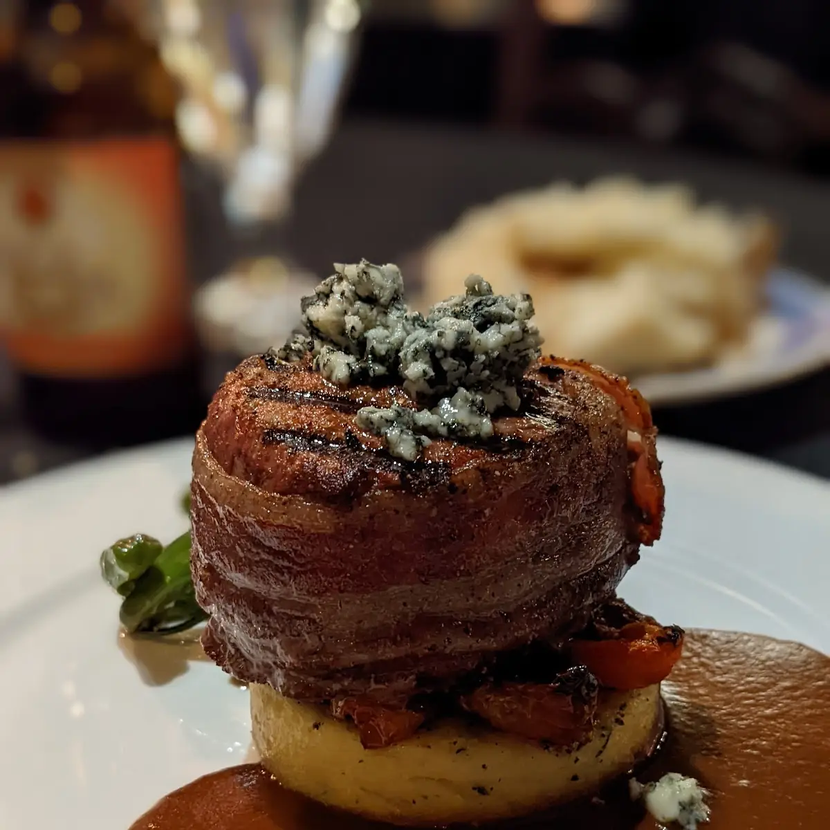 Bacon Wrapped Choice Filet Mignon
