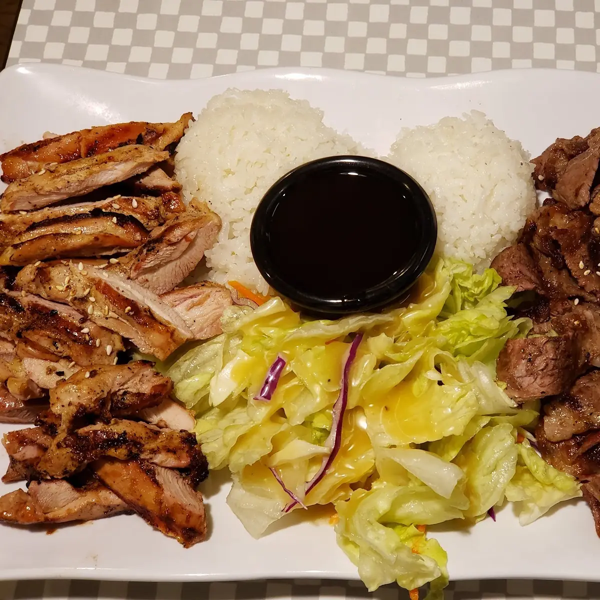 Beef Chicken Teriyaki