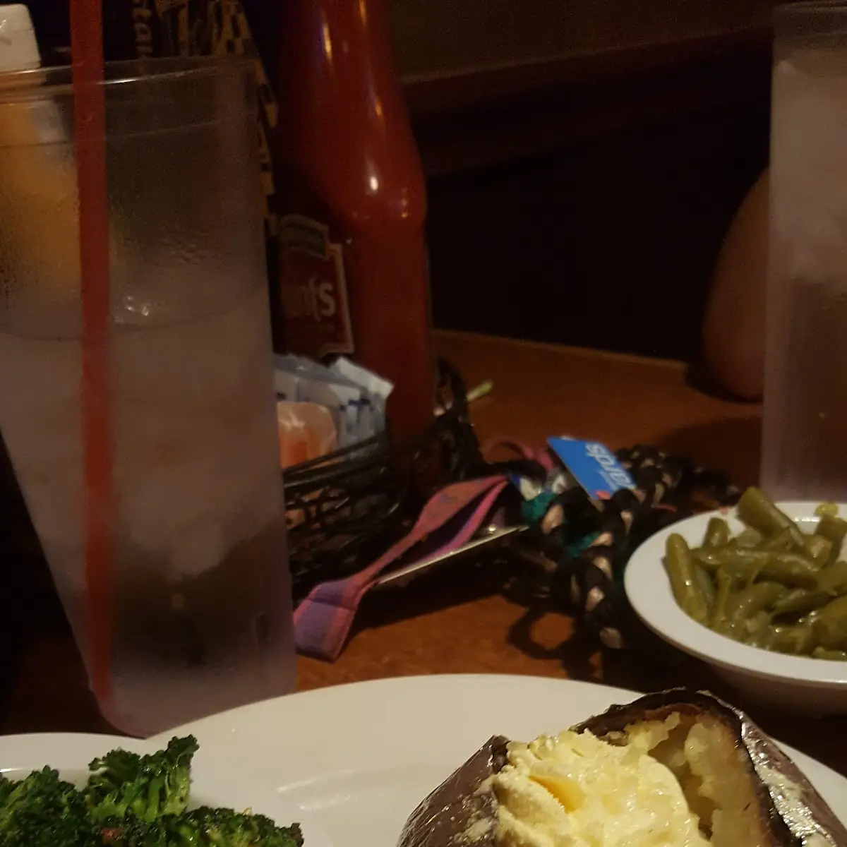 Broccoli and Baked Potato