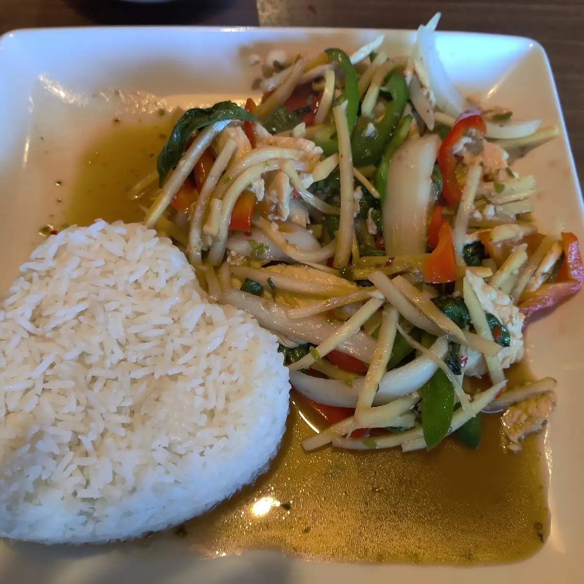 Green Curry Chicken