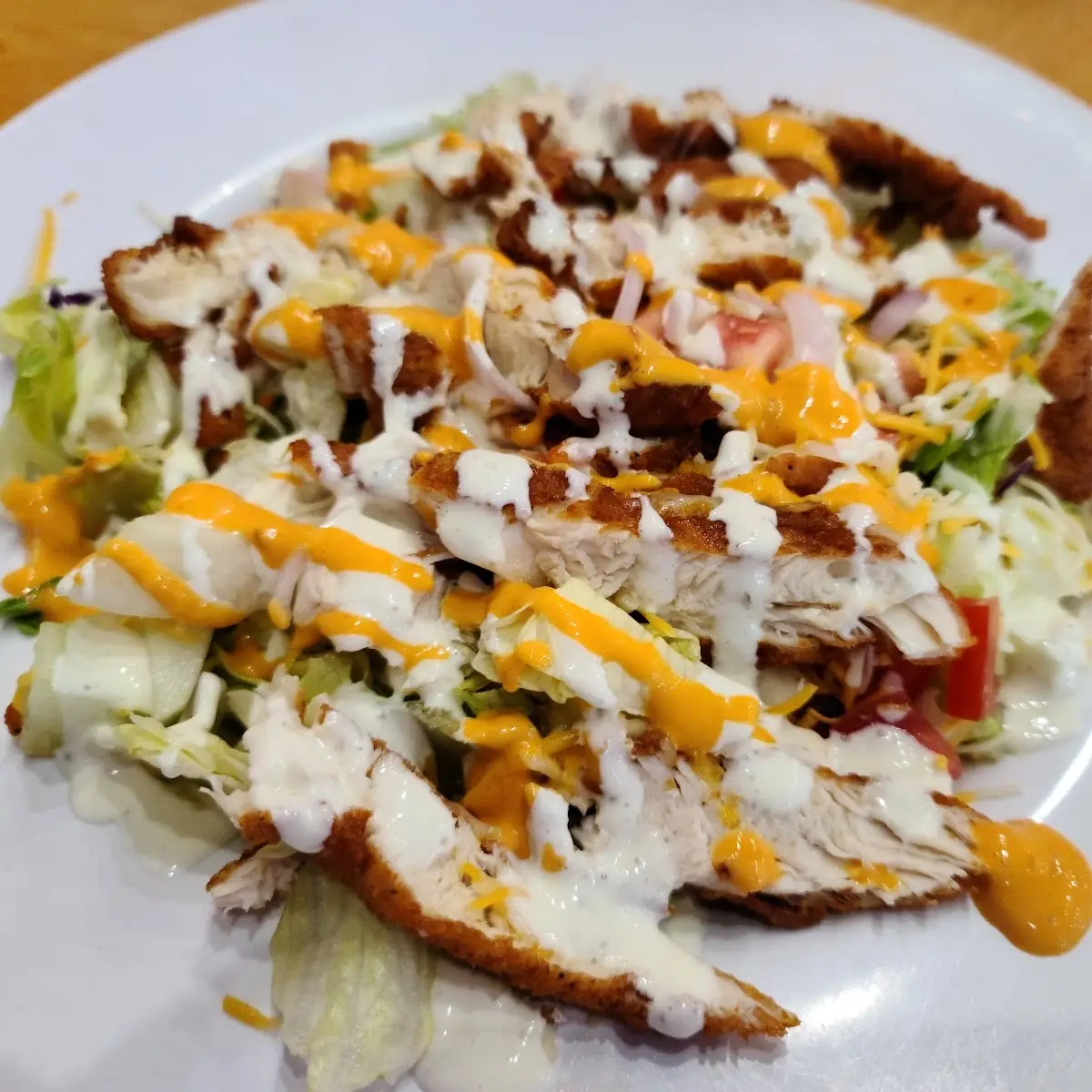 Fried Chicken Salad