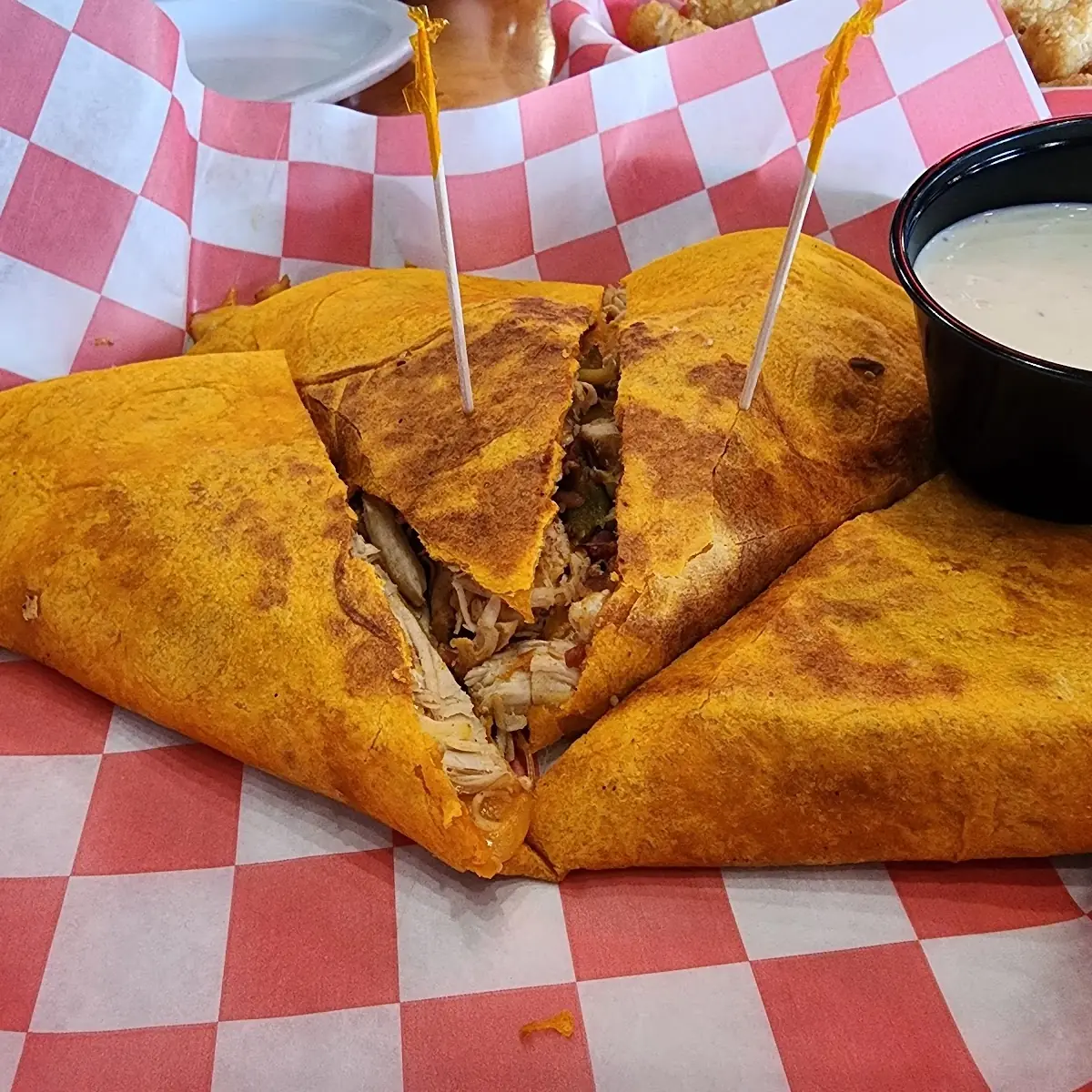 Loaded Quesadilla
