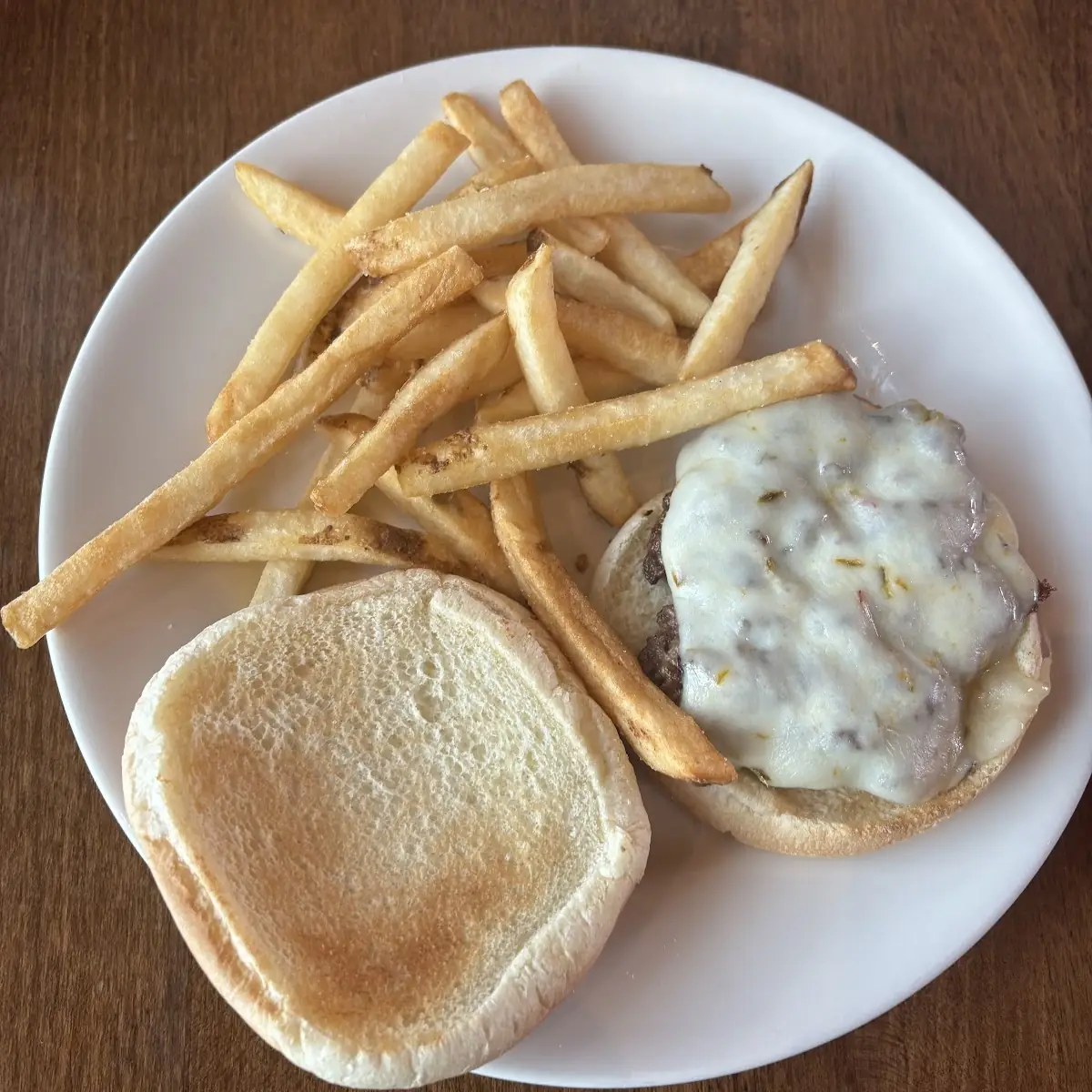 Mushroom Swiss Burger