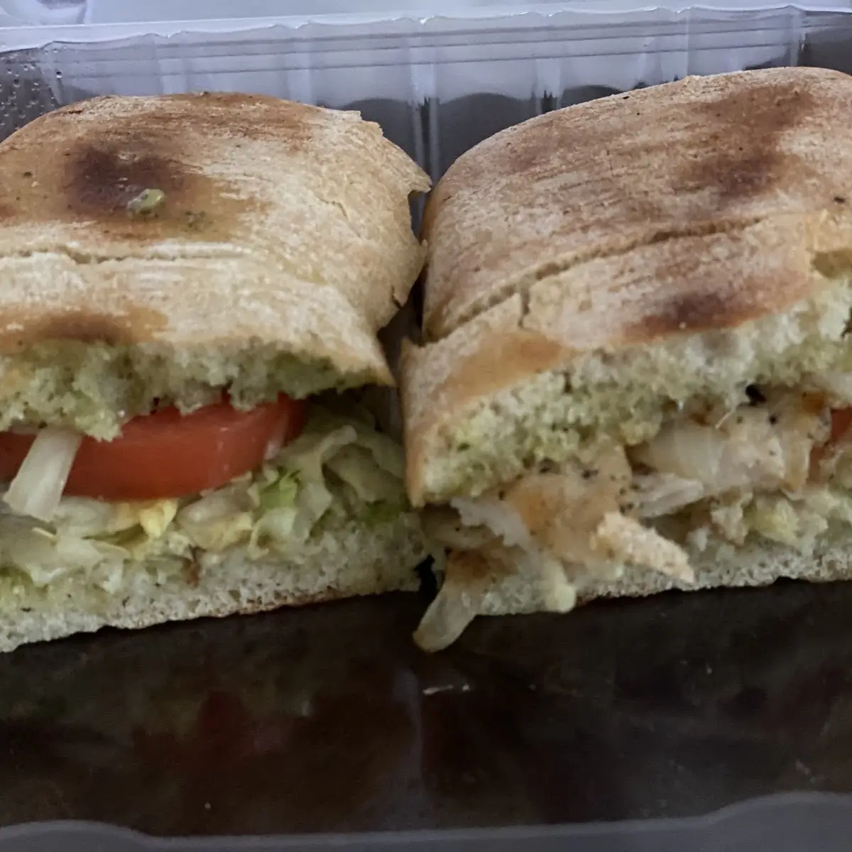Grilled Chicken Pesto Ciabatta