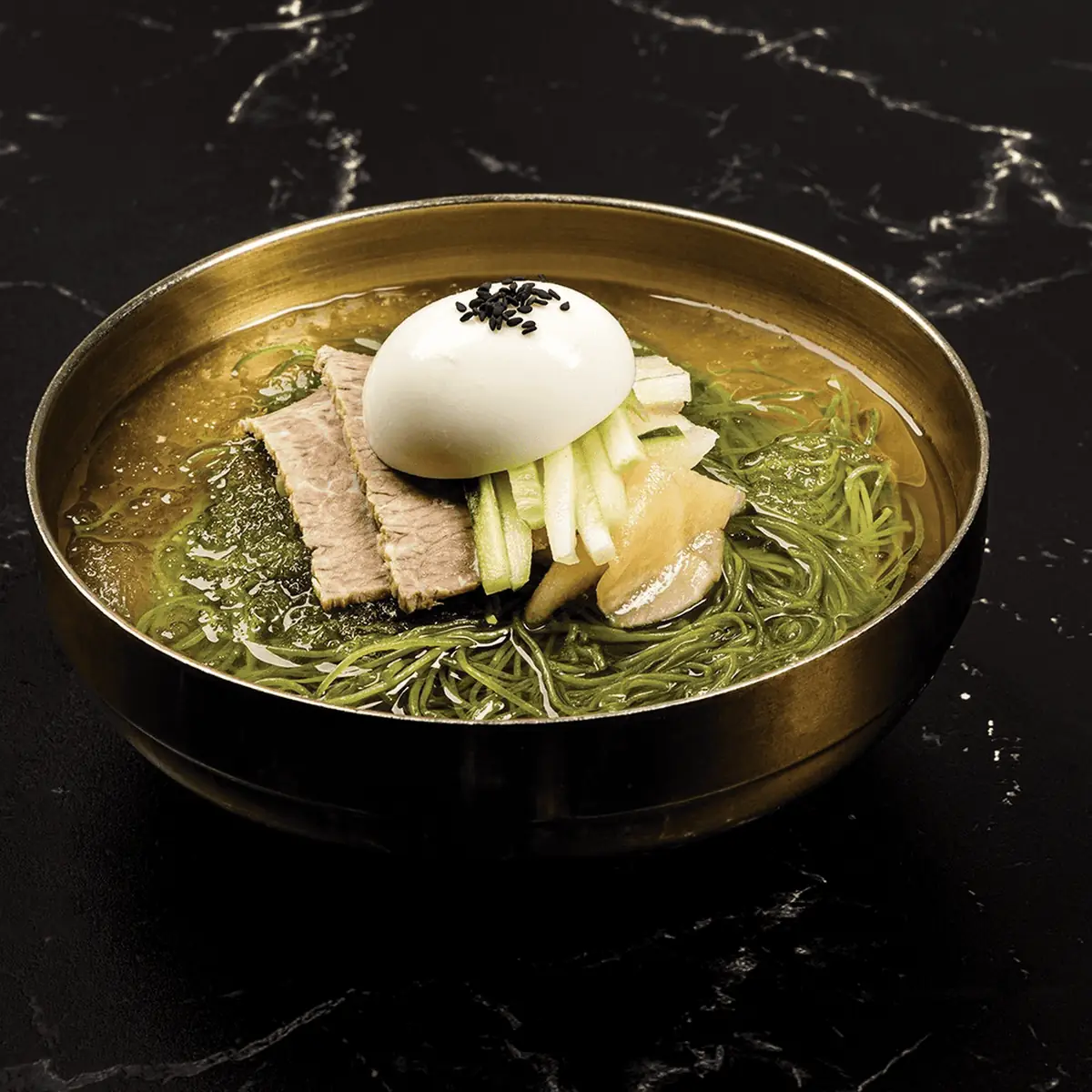 Pyeongyang Mul Naengmyeon Chilled Broth