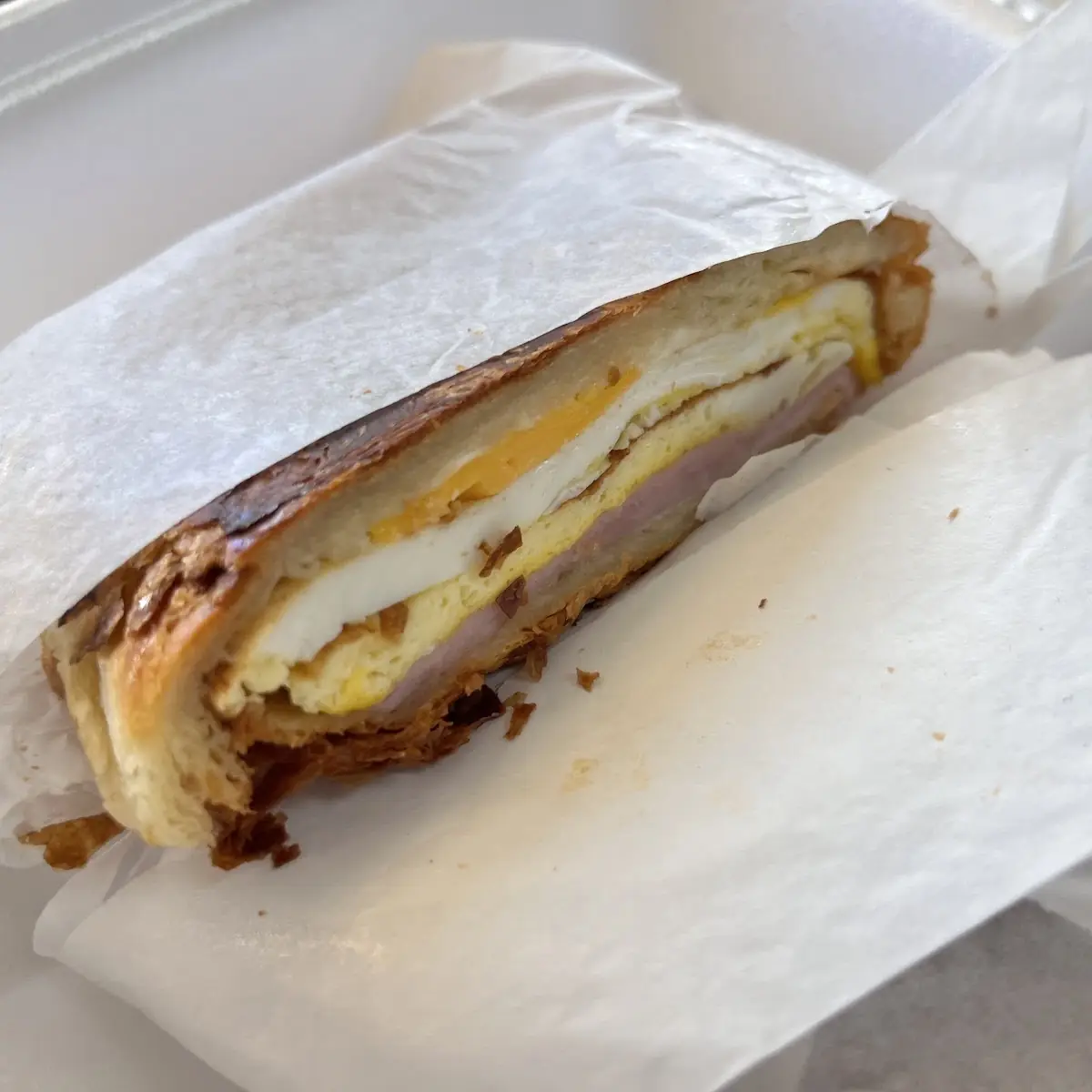 Ham Egg Cheese Croissant