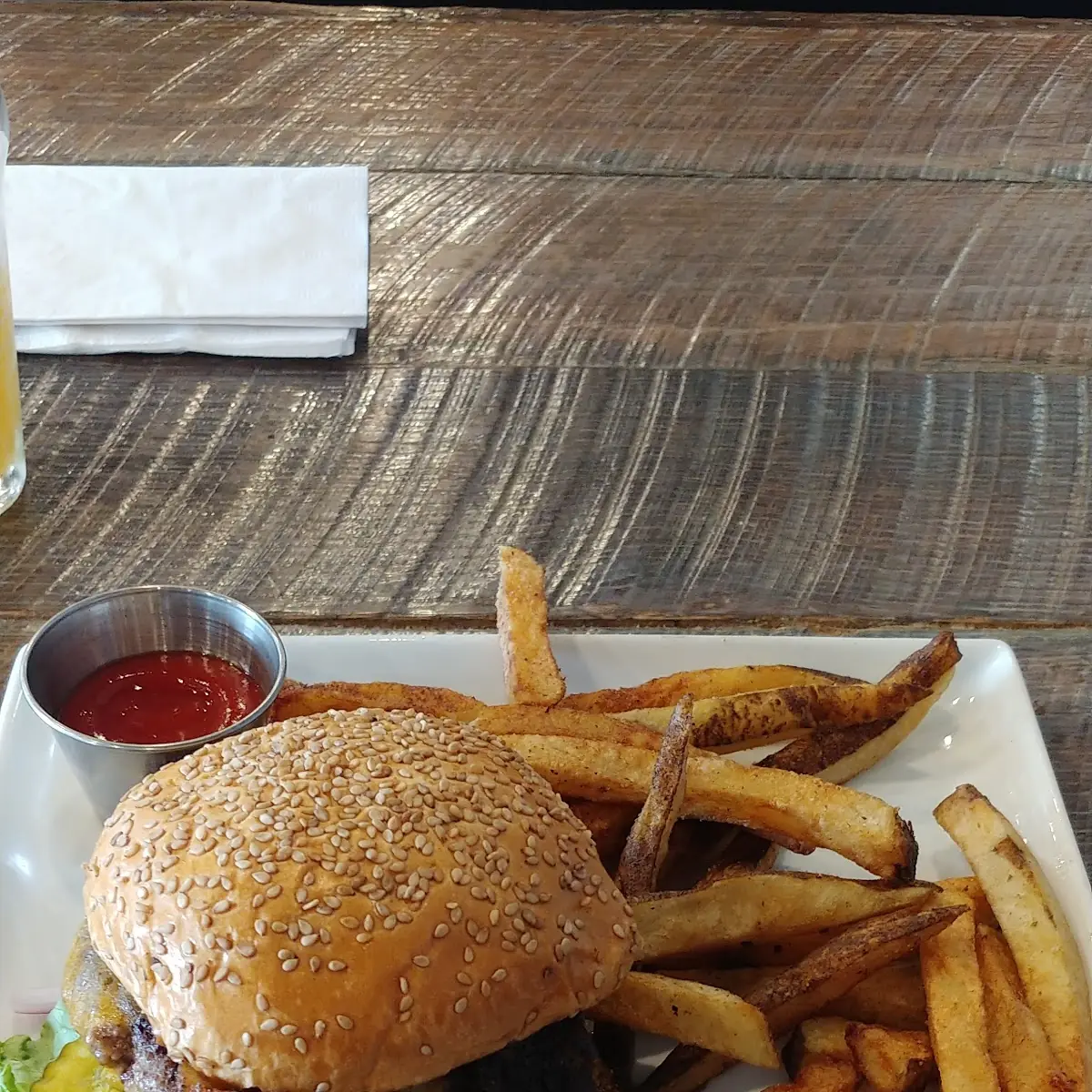 Candied Pepper Bacon Burger