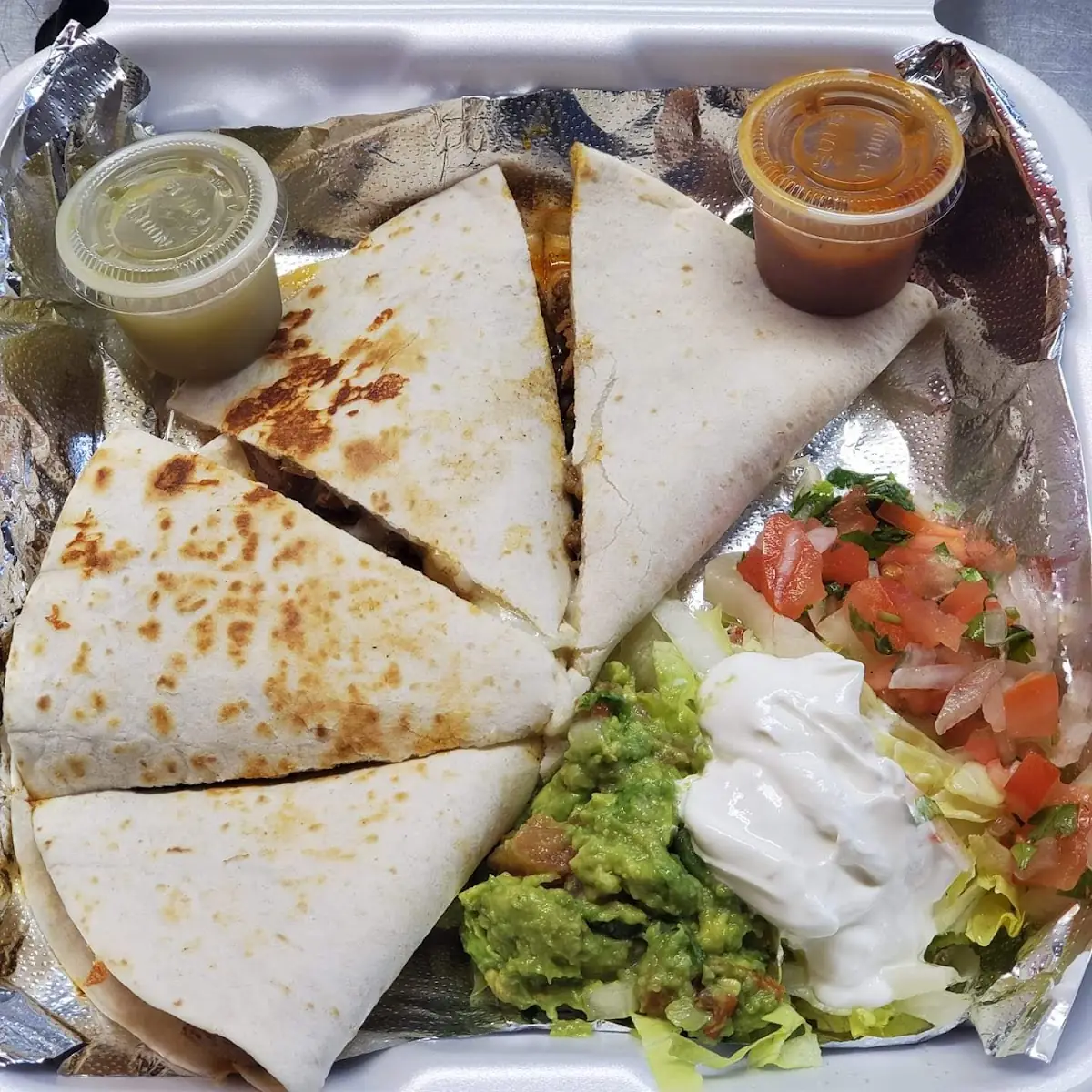 Cheese Quesadilla Rice and Bean
