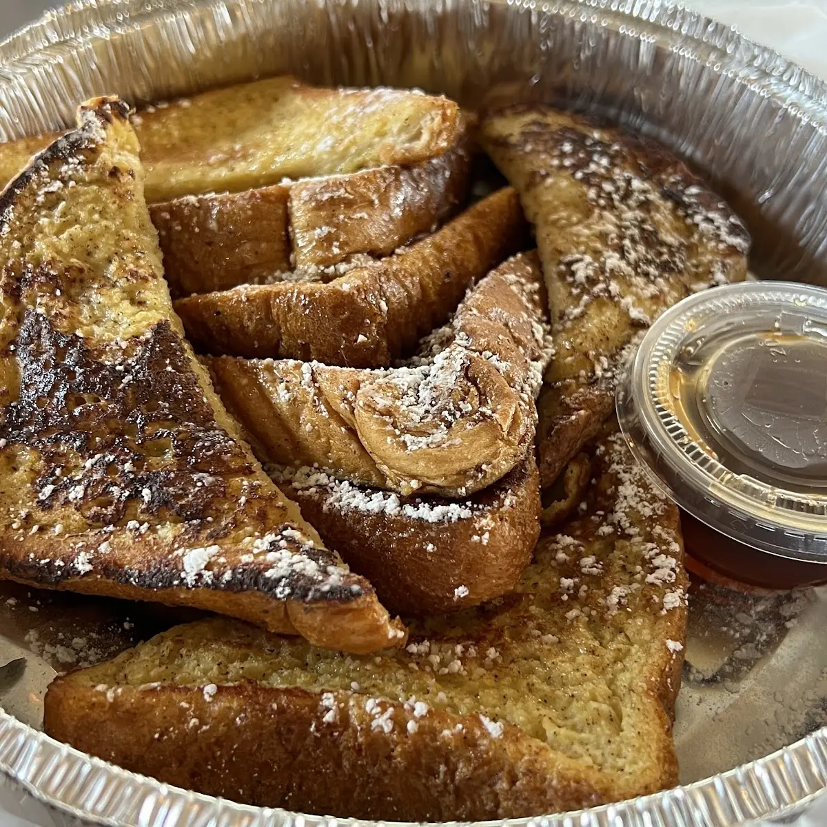 French Toast with Real Maple Syrup