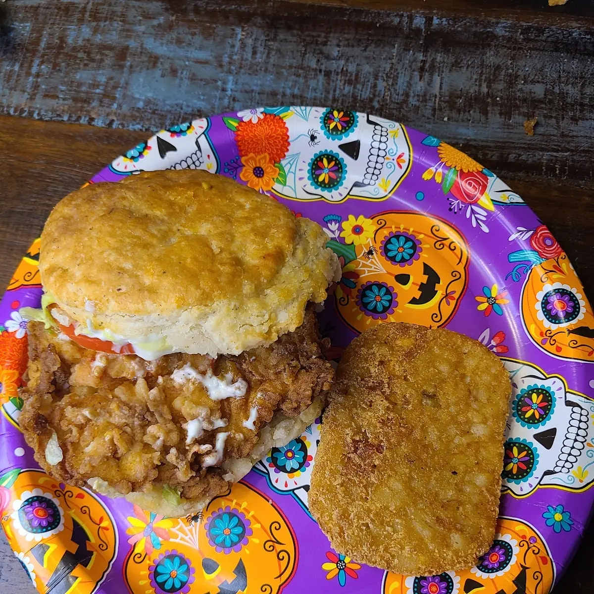 Fried Chicken Biscuit
