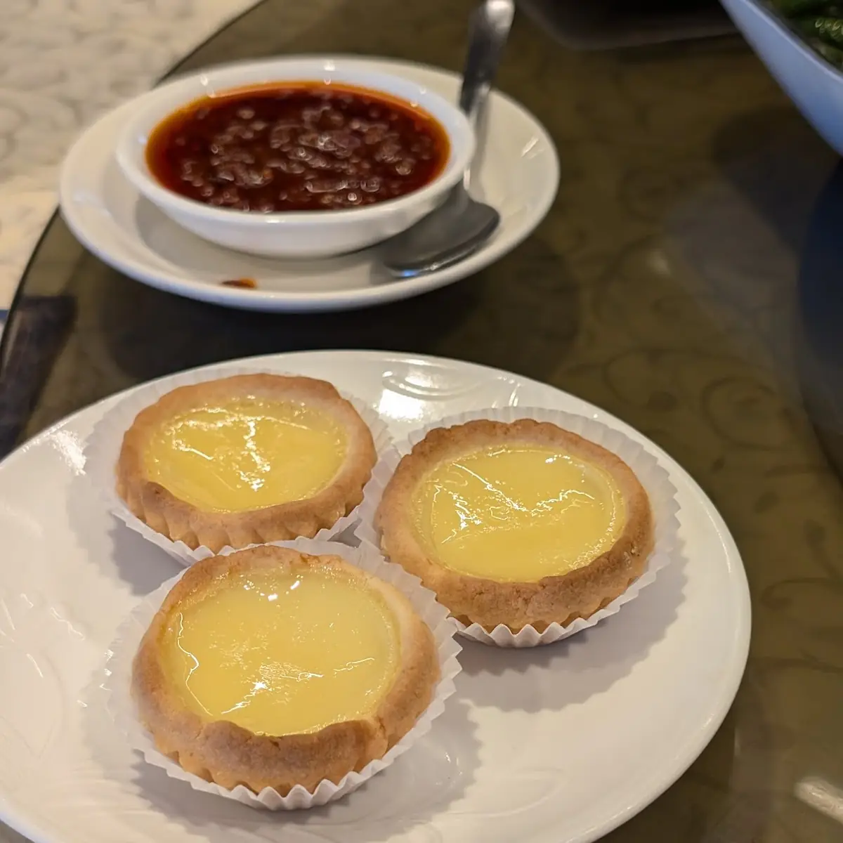 Baked Egg Custard Tart