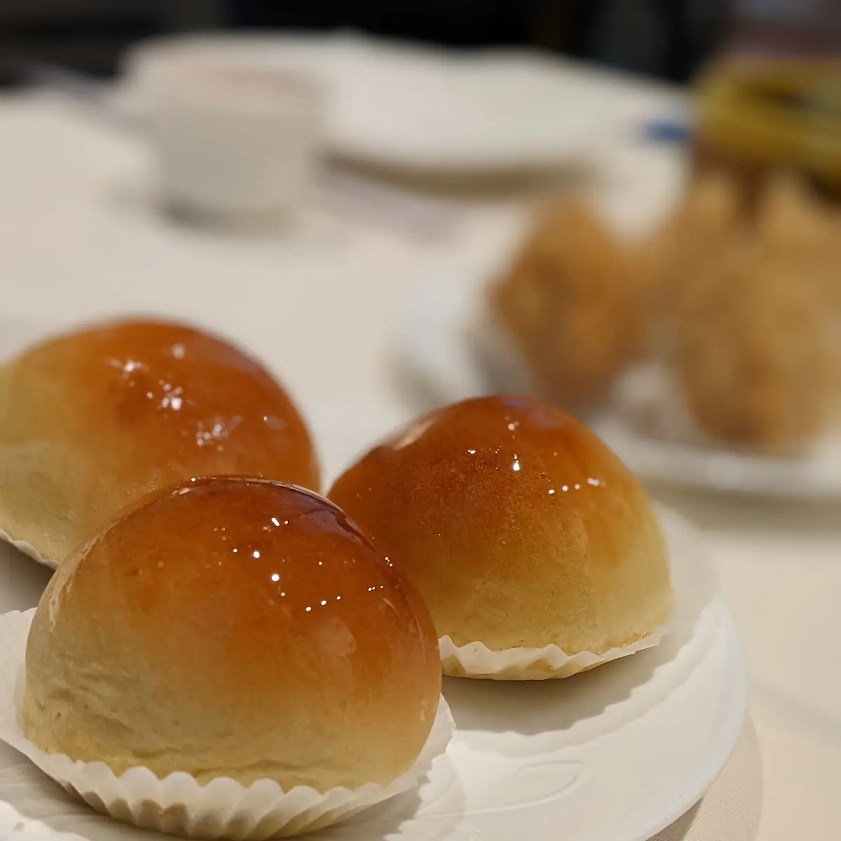 Pineapple BBQ Pork Buns