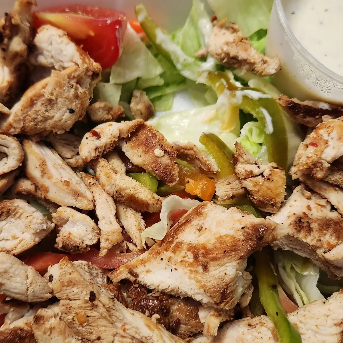 Grilled Chicken Pita