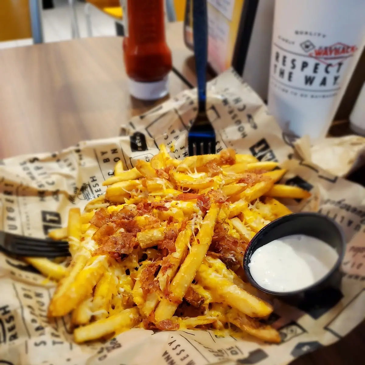Bacon Cheddar Fries