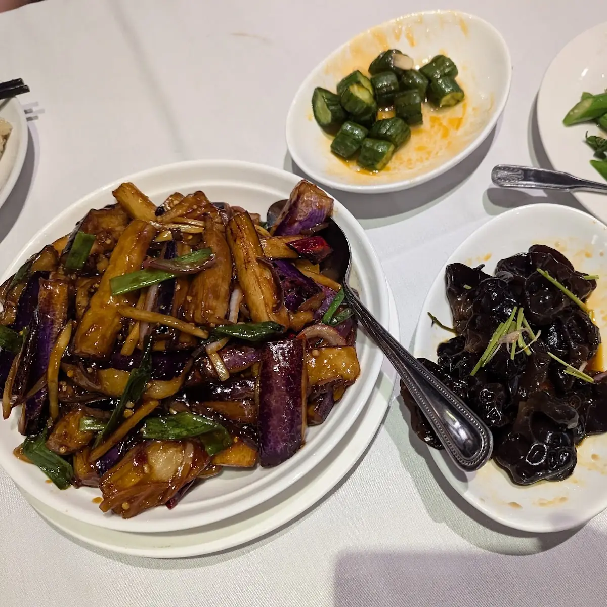 Eggplant with Garlic Sauce