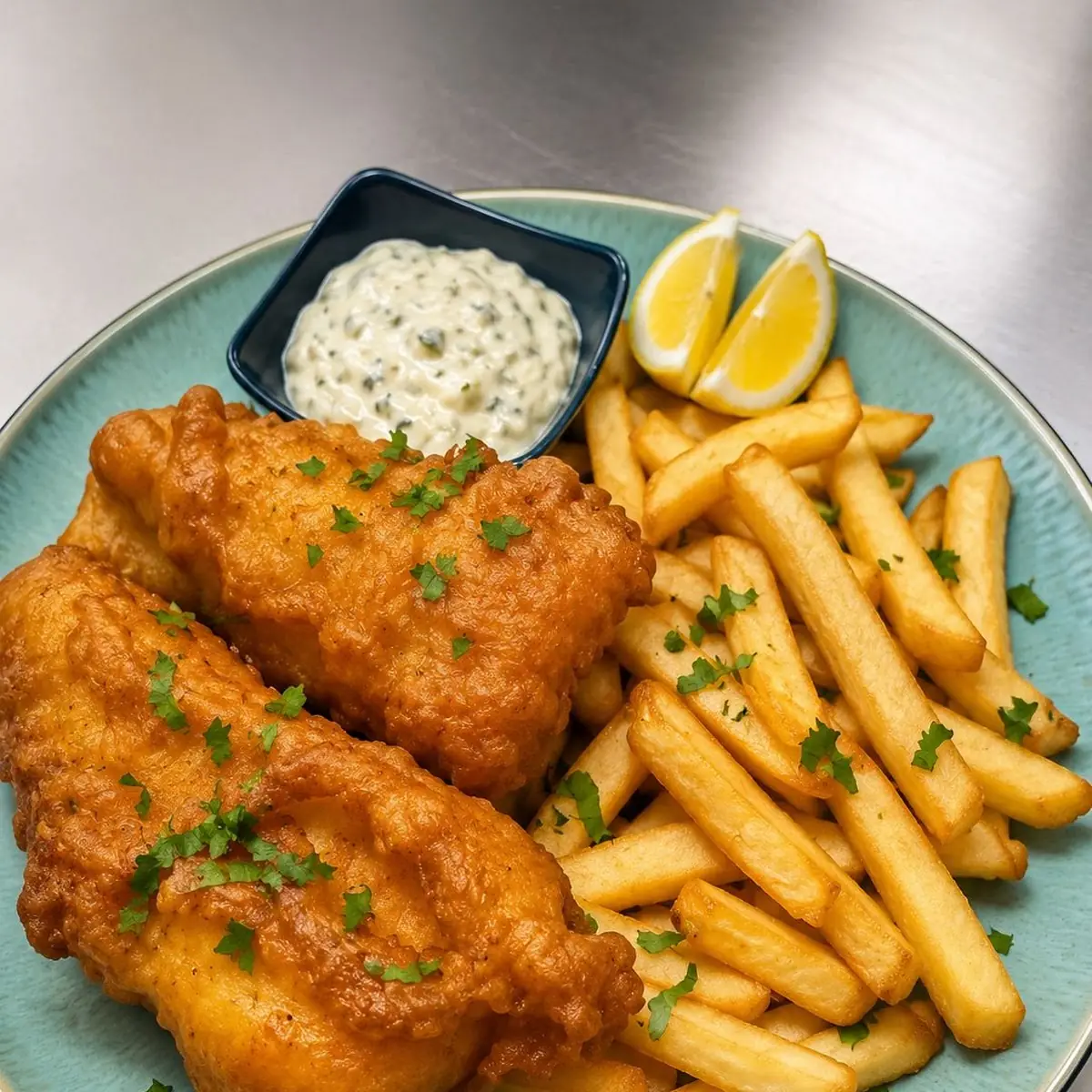 Cod Fish and Chips