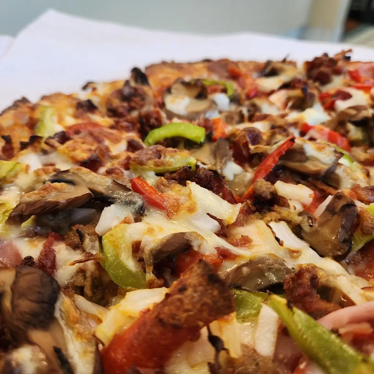 Steak Bomb Pizza