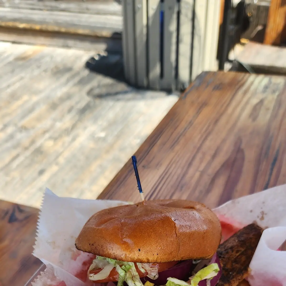 Grilled Off the Hook Fish Sandwich