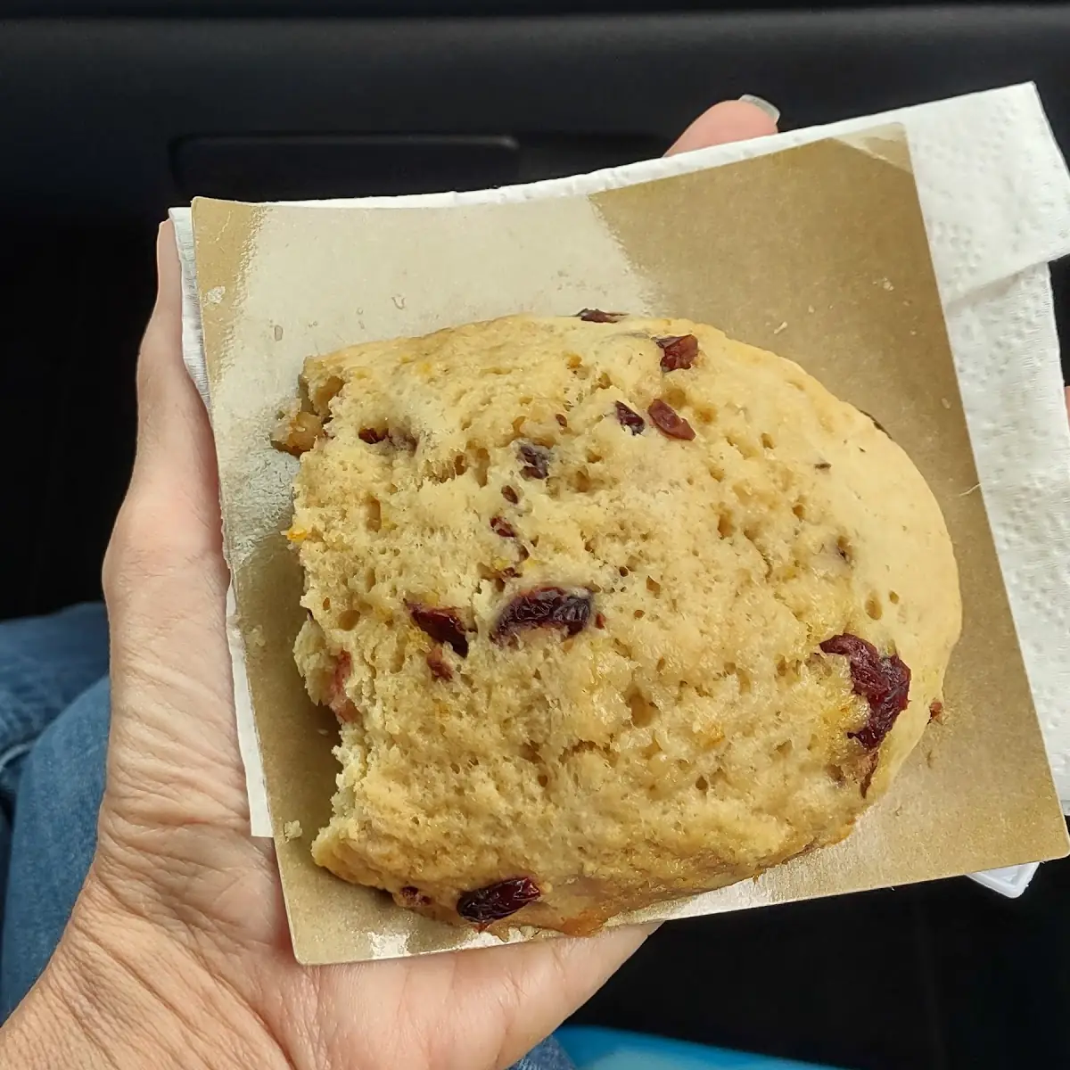 Cranberry Orange Scone